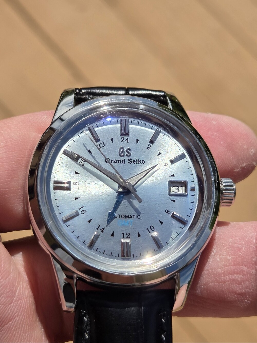New Custom 39mm Seiko Mod Automatic GMT Watch